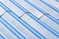 Thrupe corrugated roofing